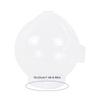 Adjustable Cats Muzzle Safety Helmet Transparent Plastic Headcover For Small Dog Cats Prevent Biting Licking Scratching