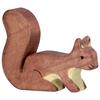 Holztiger Figurine - Standing Brown Squirrel