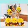 Adorável Pelúcia de Abelha Para Crianças Macia e Fofinha Boneco de Pelúcia Presente