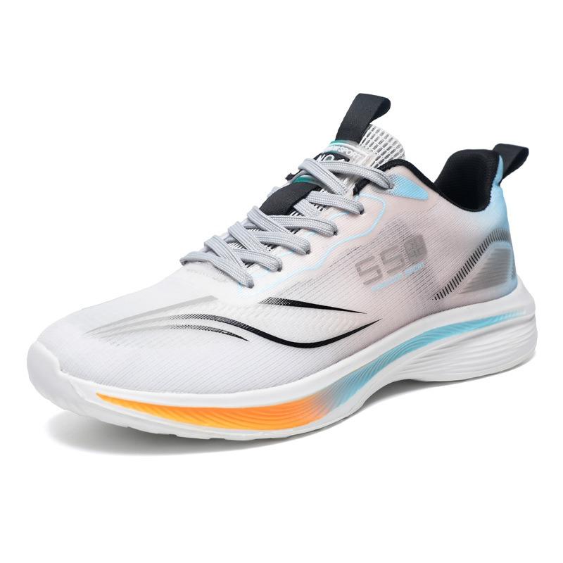 Men's Breathable Mesh Running Shoes, Versatile Soft Sole Lightweight Cold Bonded Casual Sneakers for Students
