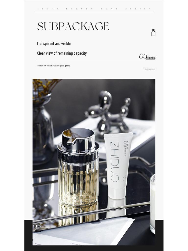 Foaming Mousse Bottle: Press-Type Hand Soap & Facial Cleanser Dispenser with Large Capacity for Shower Gel.