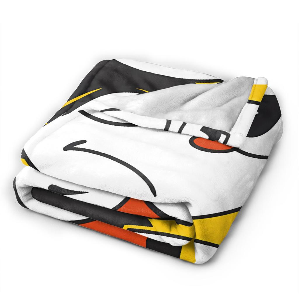 Cupheads & Mugmans Blanket Quality Soft Warm Cartoon Throw Blanket Winter Children Couch Chair Fluffy Bedspread