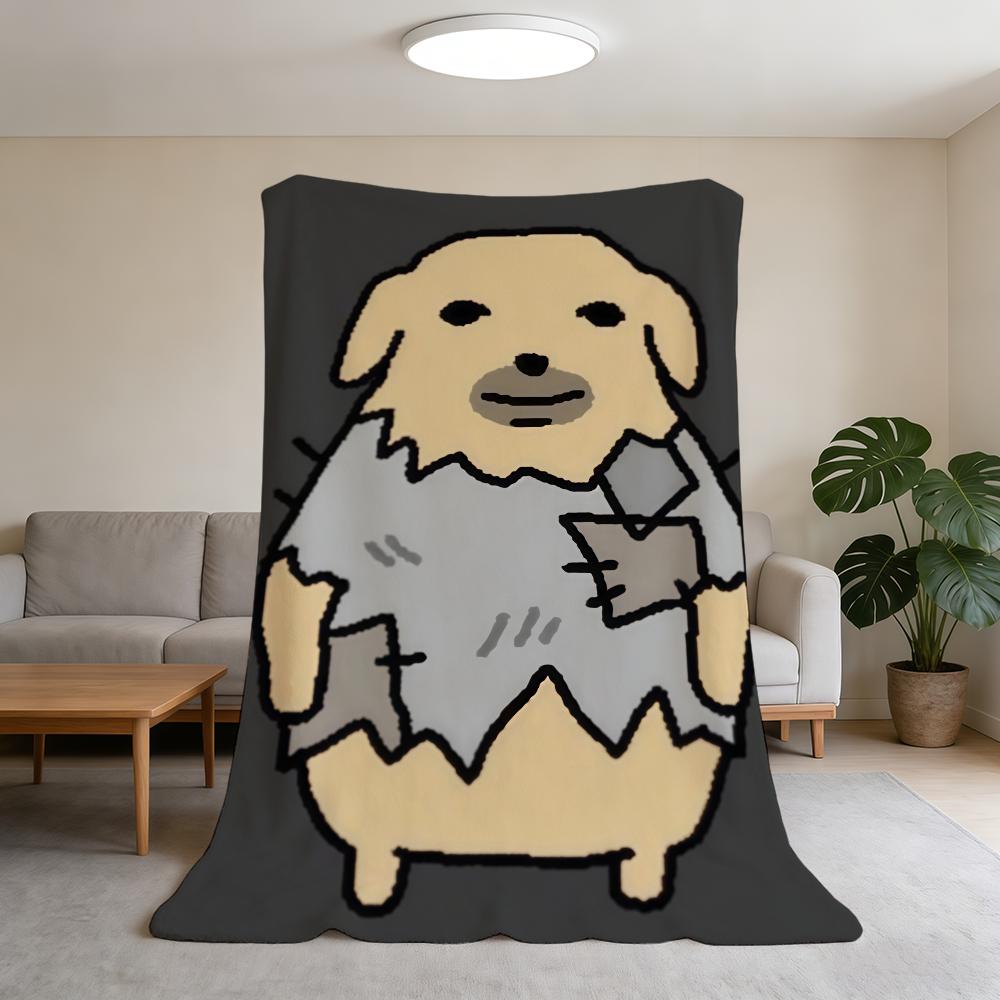 

Blanket Super Warm N-Nudaeng Comfortable Plush Dog Throw Blanket Child Home Sofa Bedroom Cute Cartoon Gift 75x90cm