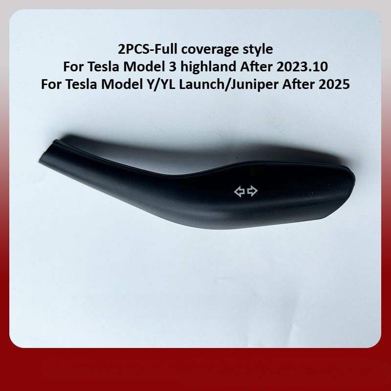 Steering Wheel Whift Protection Cover for Tesla Model 3 Model Y/YL Juniper 2025+ ABS Column Shift Knob Cover Car Accessories