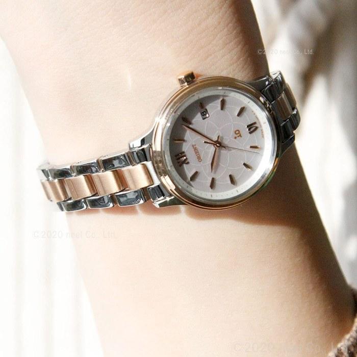 [Orient] iO RN-WG0415A Women's Solar Watch, White Mother-of-Pearl