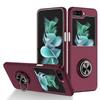 Magnetic Rotating Ring Car Mount Stand Case Galaxy Z Fold7 Fold6 Fold5 Flip7 Flip6 Flip5 - Dual Layer PC