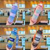 Plastic Straw Cup With Carrying Strap For Office And Travel Use