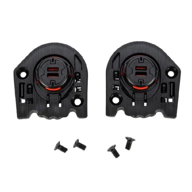 

Anti Vibration Visored Mounting Base Universal Helmet Compatibility Quick Install Mechanism Durability ABS Construction Lightweight Frame 1