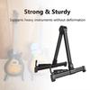 A-Frame Guitar Display Holder Adjustable Instrument Holder Electric Guitar Storage Rack  Household