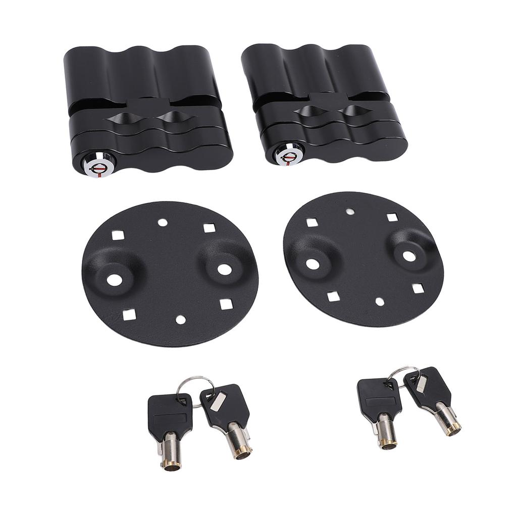 2 Sets Gas Can Mount Lock RX‑DLX‑PM T Style Handle Enhanced Safety Water Pack Mount Lock for Standard Pack With Key Lock