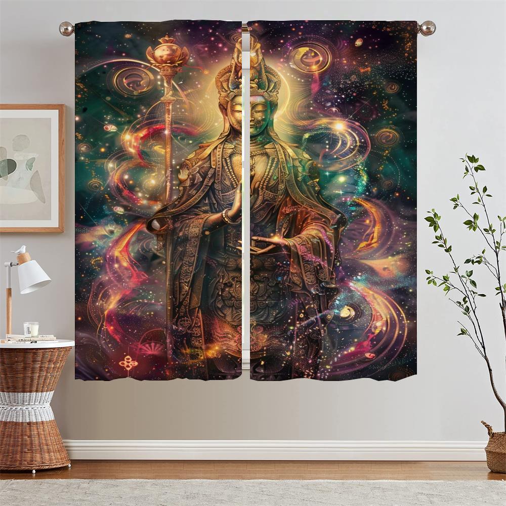 

Sheer Curtains on Offer Free Shipping KSitigarbha Curtain Rods Blind Living Room Curtain for Children s Room Window Blinds Curls W50xH70cmx2pcs-CL