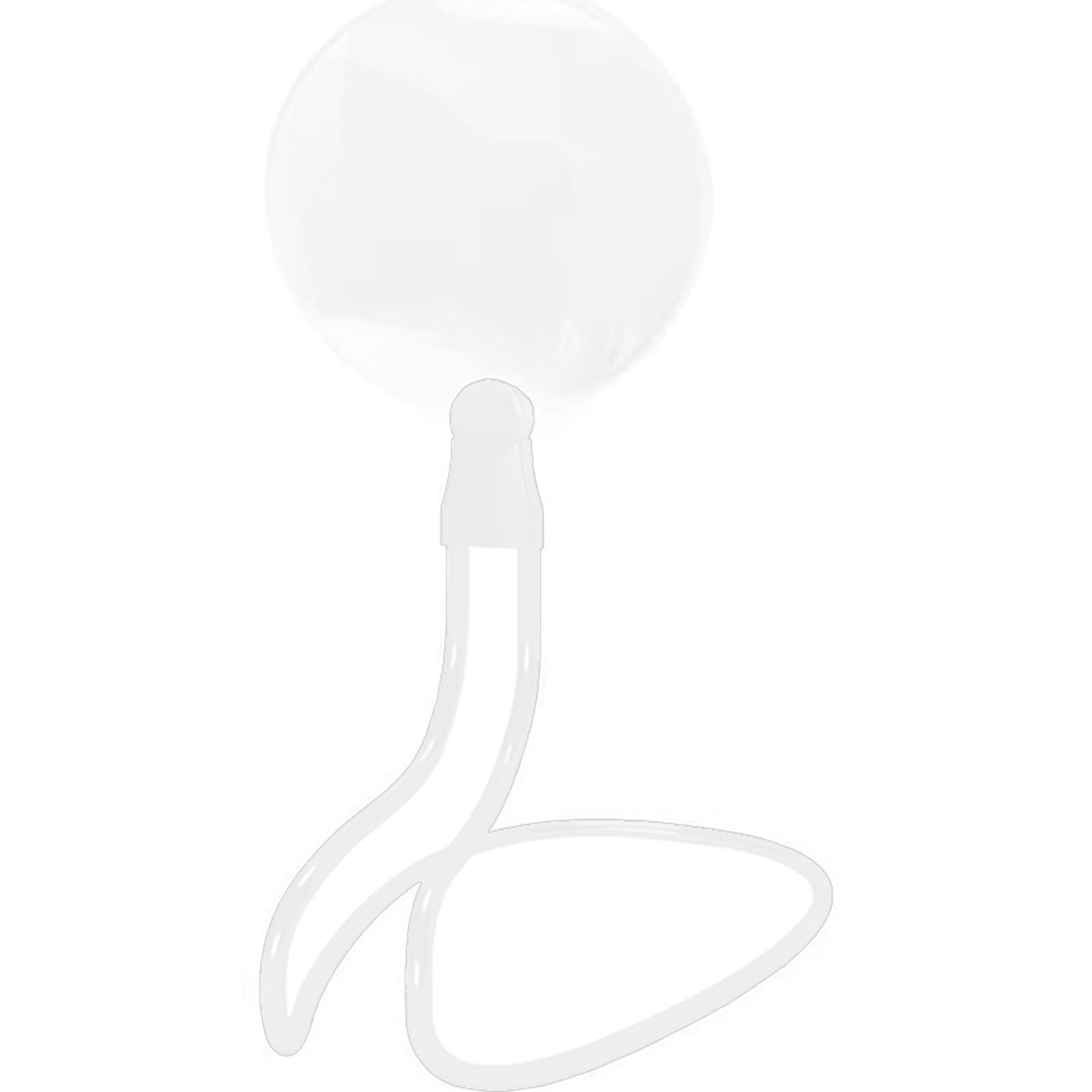 

5X Neck Wear Magnifying Glass Adjustable 13cm Sewing Embroidery Magnifier Needlepoint Magnifying Glass Cross Stitch Accessories білий