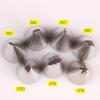 7 Pezzi/1 Pezzo Punte Crema Foglie Acciaio Inossidabile Sac à Poche per Glassa Decorazione Torte Cupcake Pasticceria Strumenti da Cucina Lotto Foglia