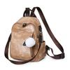 Trend schoolbag European and American new PU backpack Japanese and European style temperament women's bag leisure travel backpack
