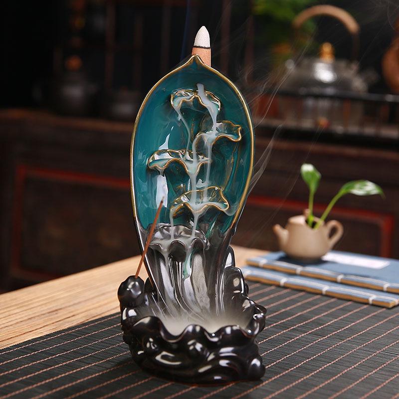 Buddha Hand Backflow Incense Burner - Creative Home Decor Ornament