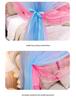 Three-Door Princess Style Thickened Mosquito Net for Single/Double Bed