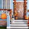 12Pcs Harvest Pumpkin Hanging Charm Halloween Pumpkin Baubles for Halloween Festivals Home and Parties Embellishment