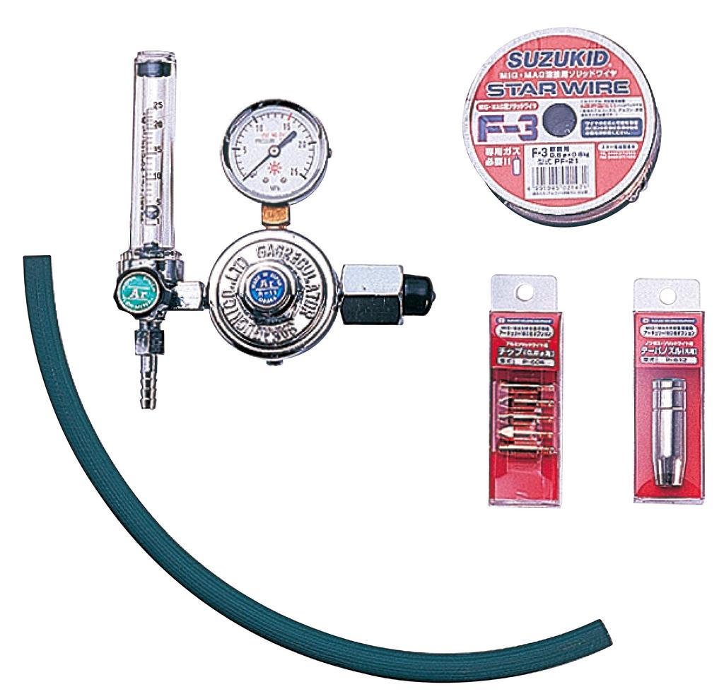 SUZUKID Aluminum MIG Welding Set for Welding Machines Gas (No Cylinder) MIS-50
