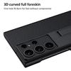 PU Leather Stand Case for Samsung S23 Ultra/S24/S24+ - Anti-Fall Protective Cover
