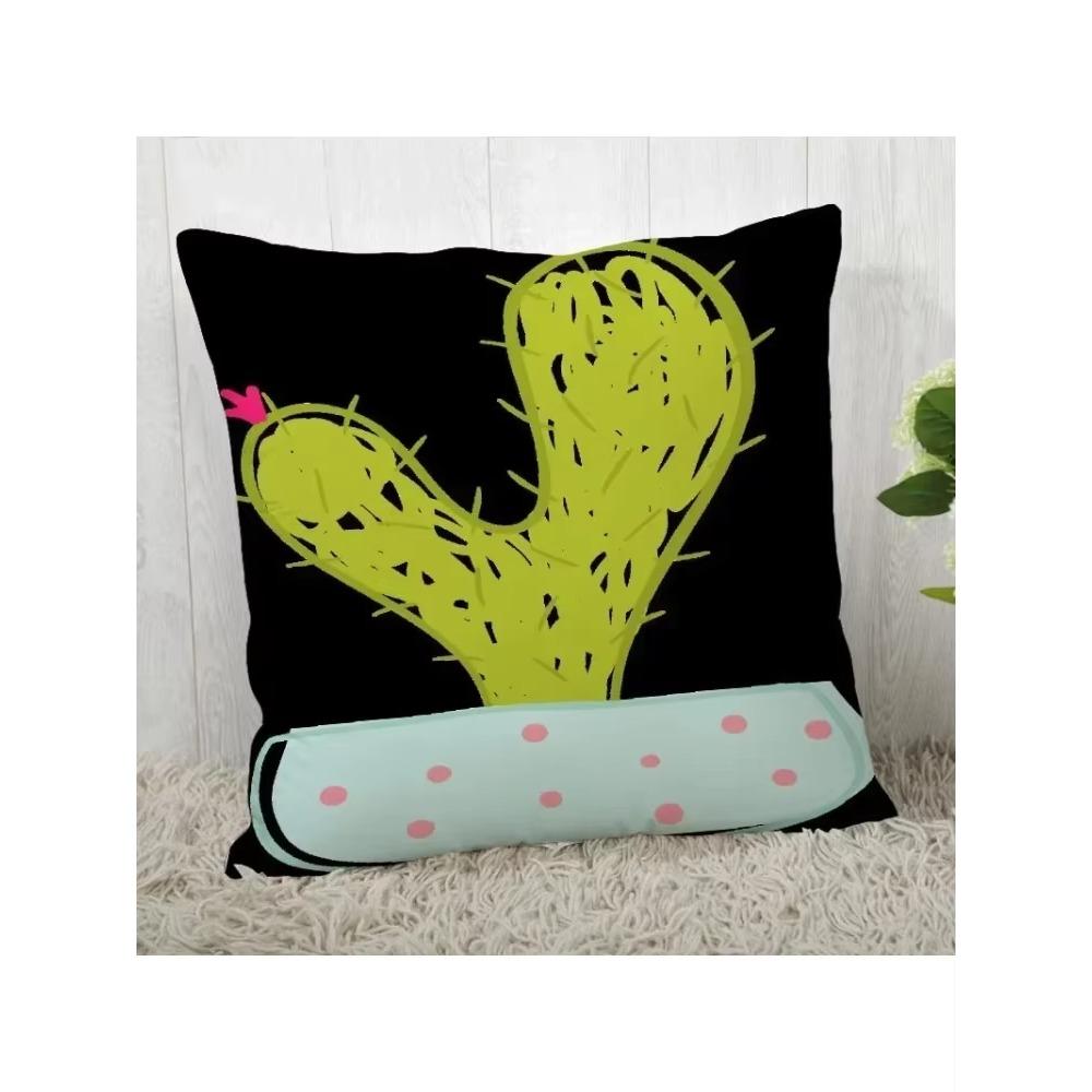 Aquarell Durchscheinender Floraler Kissenbezug Wohnzimmer Sofa Kissenbezug Heimdekoration Kann