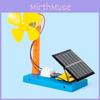 Science Experiment Diy Solar Fan Kit With Renewable Energy Tech For Childrens Educational Projects