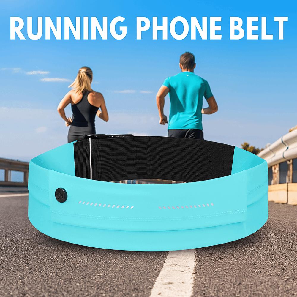 Ultra-Thin Running Waist Bag Close Fitting Sports Phone Bag Sport Mobile Waist Bag  Sports Wear