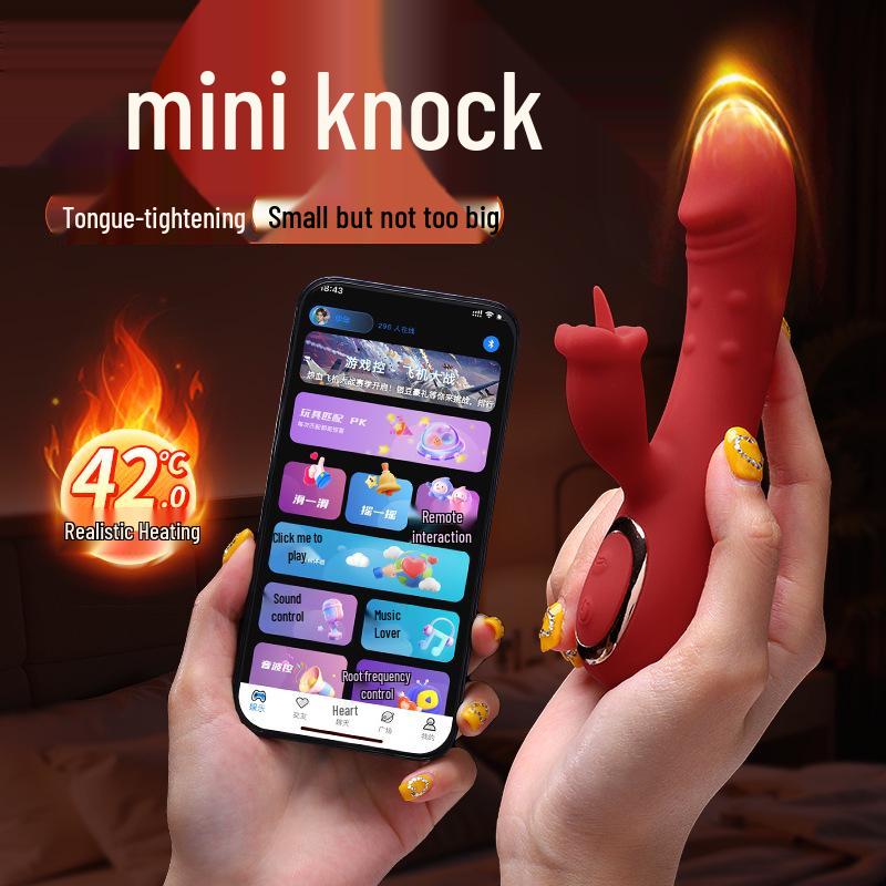 ROSELEX Laolusi Mini Tongue Vibrator for Women's Self-Stimulation, Intimate Adult Toy with Mobile App Integration.