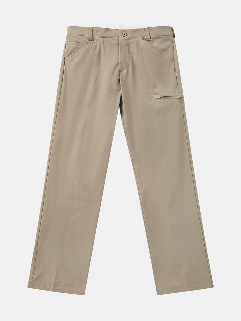 IKALOOK Spring/Autumn Plus Size Stretch Work Pants Dpt110