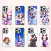 CUTE S-Special Week Phone Case For iPhone17,16,15,14,13,12,11 Plus,Pro Max Colored Silver Plated Inside Cover