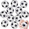 Børn Børns 10 stk Mini Sportsbolde til Festgave Legetøj, Fodbold, Fodbold Klemmeskum til Stress, Angstlindring, Afslapning