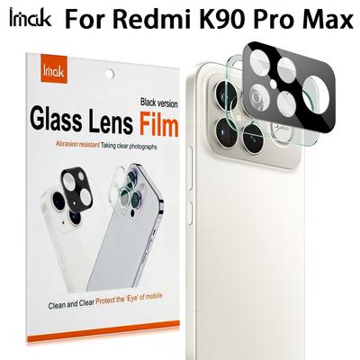 Pro Redmi K90 Pro Max 5G Sklo IMAK High Definition Integrovaná Skleněná Fólie na Čočku Černá Verze