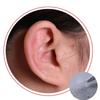 100 Pezzi Adesivi Auricolari Trasparenti Monouso Per Acupuntura Auricolare Perle Auricolari Cura dell'Orecchio Cerotti Auricolari Per Acupuntura