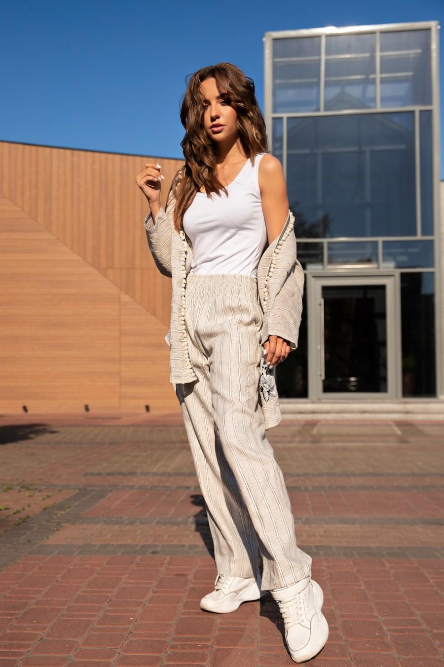 

Штани Iconique (58220) 42(S) різнокольорові кольору