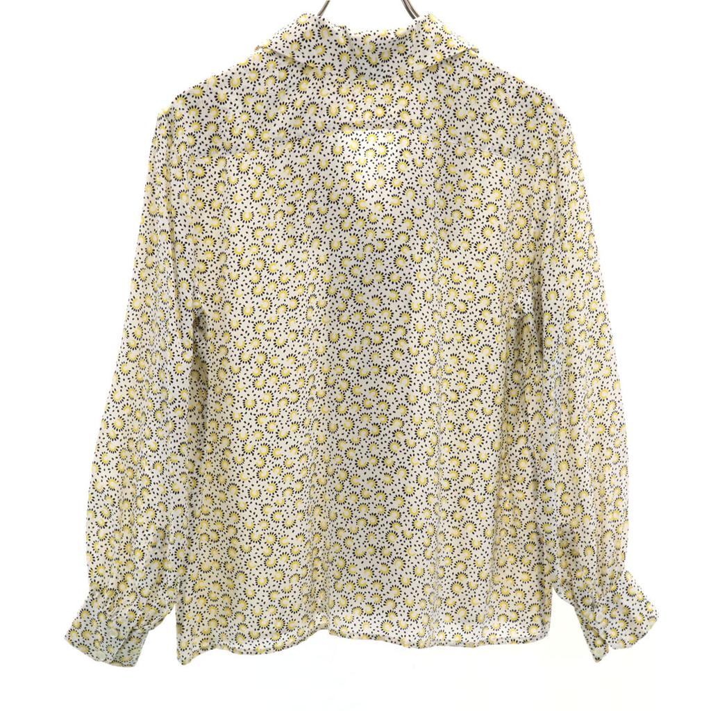 Celine 90s Made In Italy Phoebe Period Overall Handle Long Sleeve Bow Tie Shirt Women Used