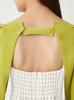 FRAY I.D. Women's 2-Way Short Knit Top, FWNT244230, Lime