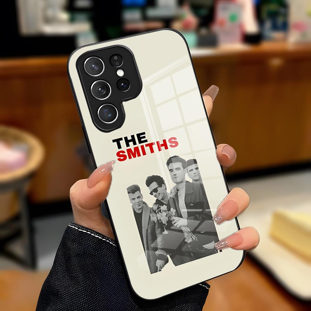 

THE SMITHS Rock Band Phone Case For Samsung A25 A13 A33 5G A54 A36 A35 A56 A52 A14 Shockproof Glass Cover Samsung A54