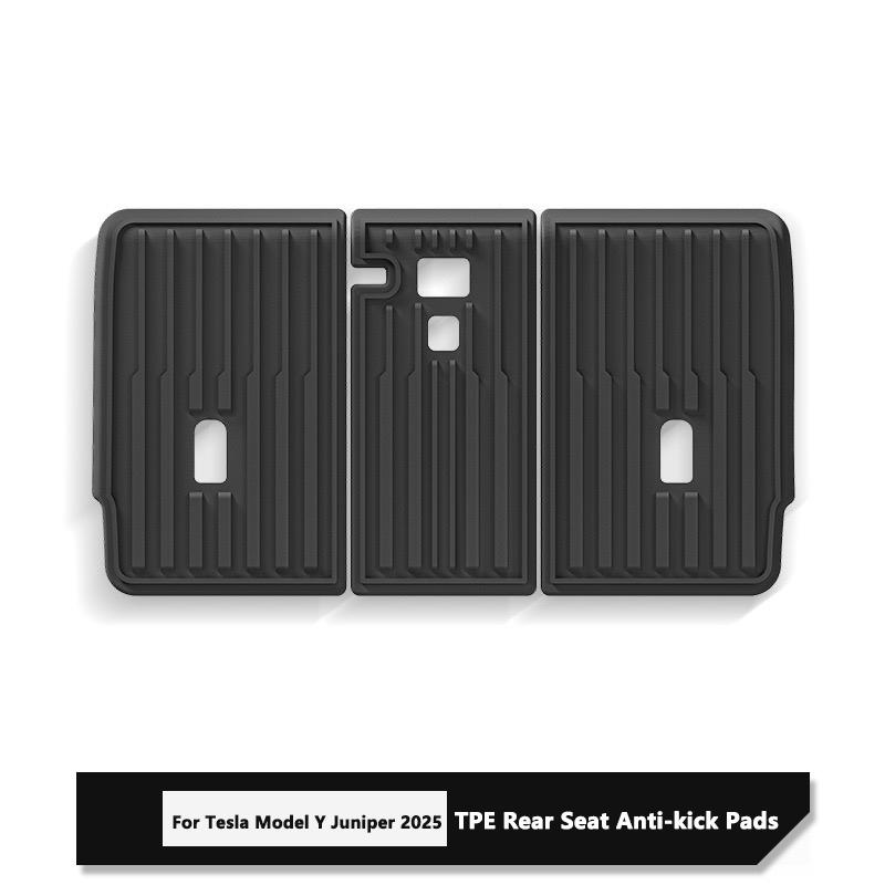 For Tesla Model Y Juniper 2025 Rear Trunk Mats Full Coverage Trunk Cover Seat Backrest Protective Pad Cargo Liner Anti Dirty Mat