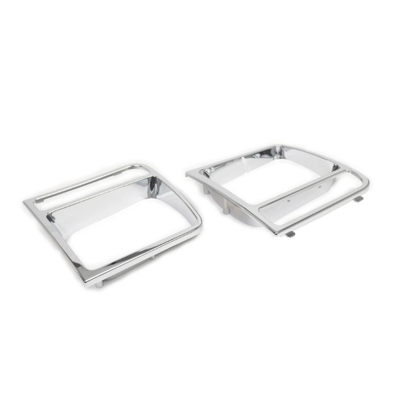 1 Pair Headlight Frame Trim for 1997-2001 CH2512165 CH2513165 Replacement Head Lamp Bezel Trim Auto Accessories