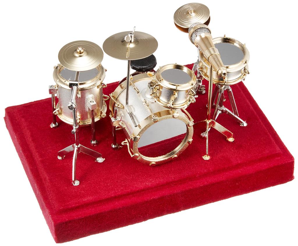 SUNRISE SOUND HOUSE Sunrise Sound House Miniature Musical Instrument Drum Set 1/18