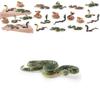 Realistic Snake Model Static Desk Ornament For Reptile Enthusiasts