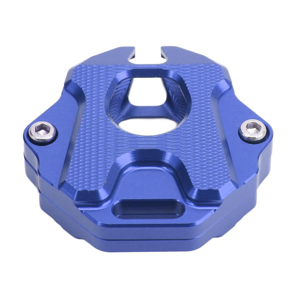 Motorcykelnyckelskal CNC Metall Solid Snygg Perfekt Passform Ersättning för CB650R CBR650R 2020+(Blå )