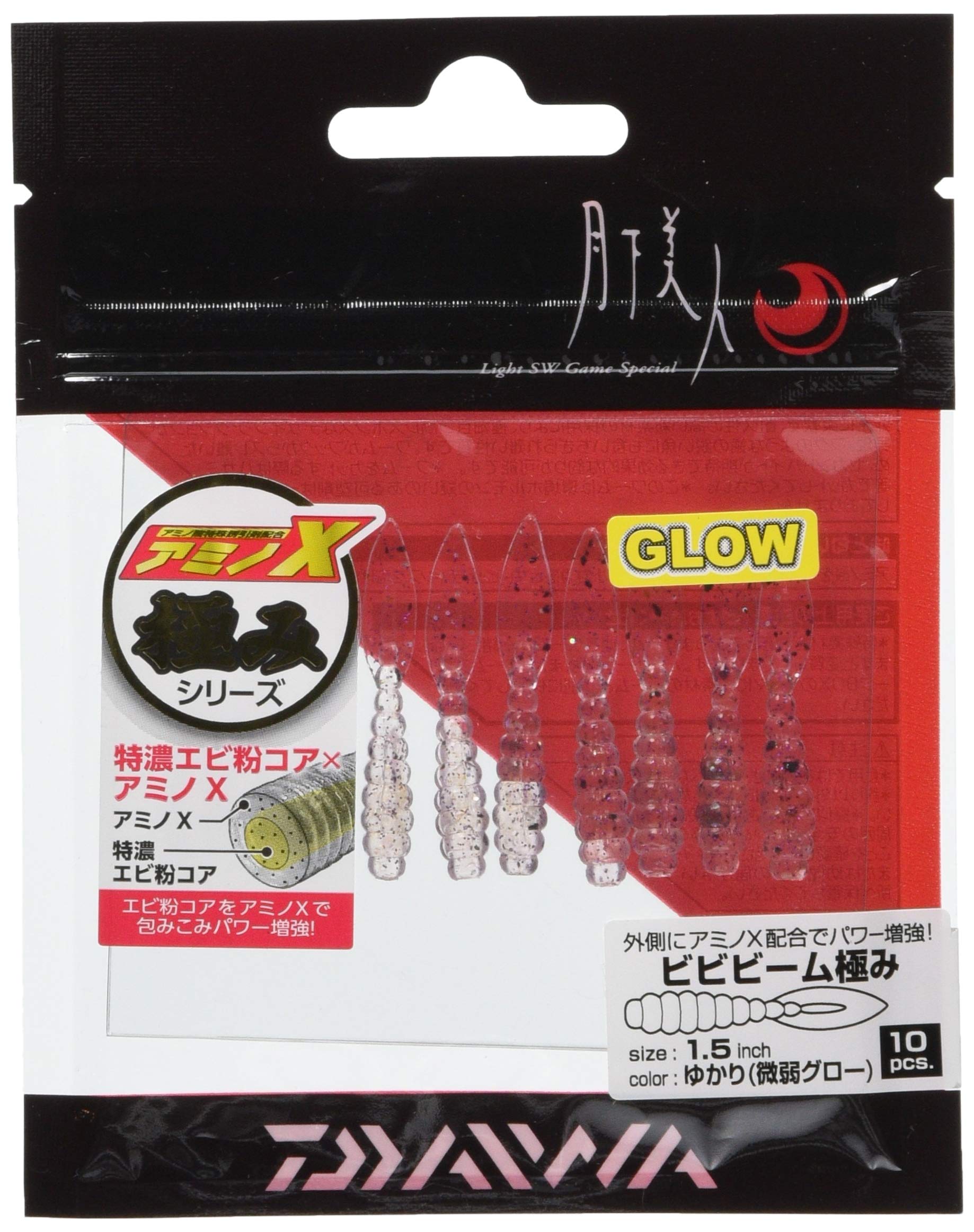 Daiwa Ajing Mebaring Gekka Bijin Bibibeam Kiwami inch Yukari Lure (DAIWA) 1.5