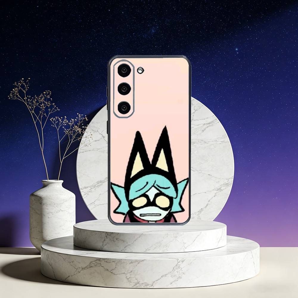 Anime P-Psychocuties Phone Case For Samsung Galaxy A73,A72,A71,A70,A53,A52,A51,Others Soft Black Cover