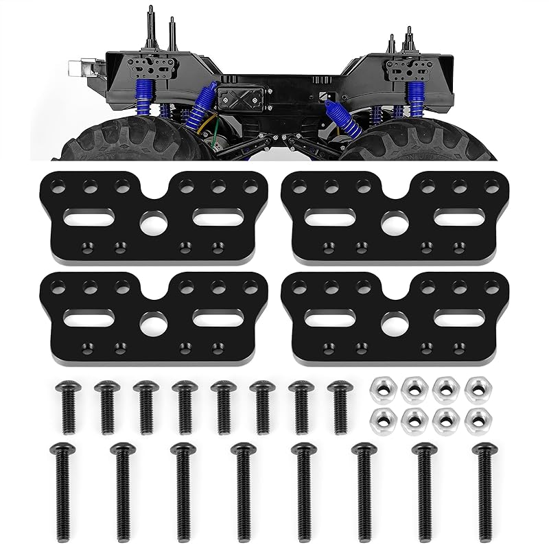 

TRZX Tamiya 1/10 clod buster Aluminum front rear shock mount for 4x4x4