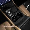 Applicable Ideal ONE Interior Carbon Fiber Anti-Scratch Stickers for Console, Shift Lever, and Window Lift.