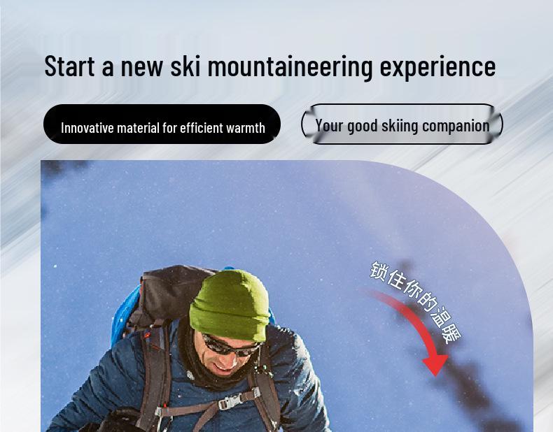 Water-Repellent Outdoor Gaiters: Snowproof, Sandproof & Mudproof Leg Protection for Mountain Climbing