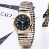 Digital Quartz Waterproof Couple Female Spring Elastic Band Mechanical Watch