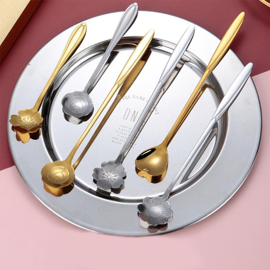 Linguriță de amestecare din oțel inoxidabil pentru baton de vin Linguri Barman Bar Club Instrument pentru băuturi Accesoriu pentru băuturi pentru club de noapte