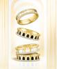 Lola Rose Arch Ring 2-Color Gemstone Ring