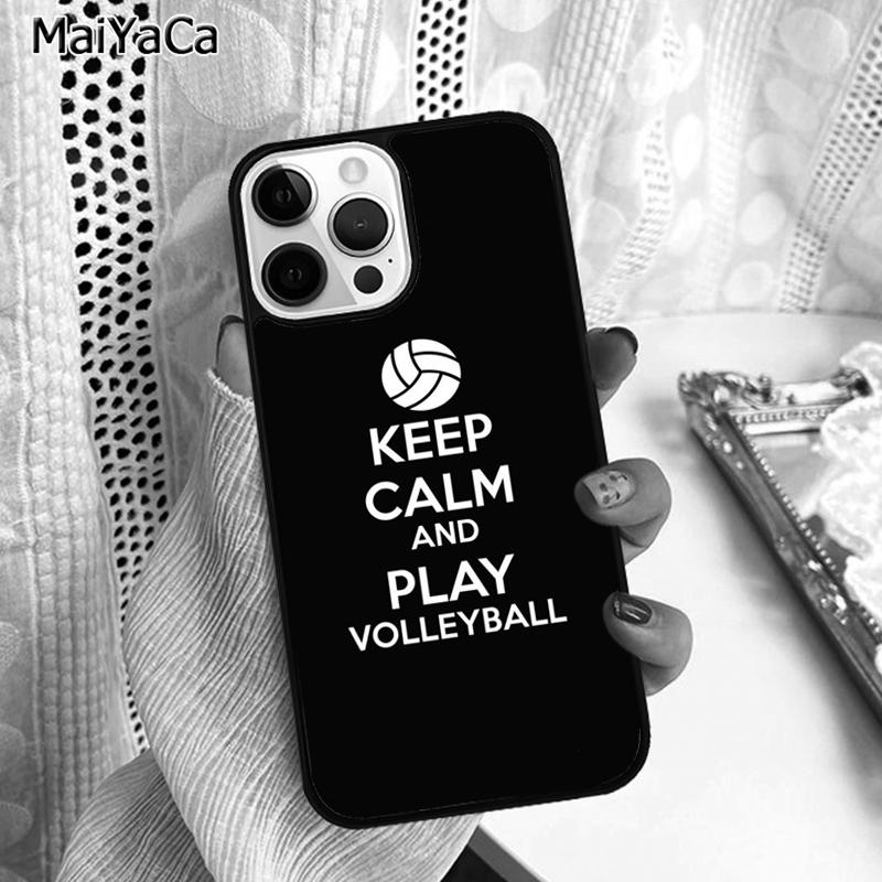

Love Play Volleyball Phone Case Cover For iPhone 17 Air 16 16e 15 plus 11 12 13 14 pro max shell coque iPhone 11pro max